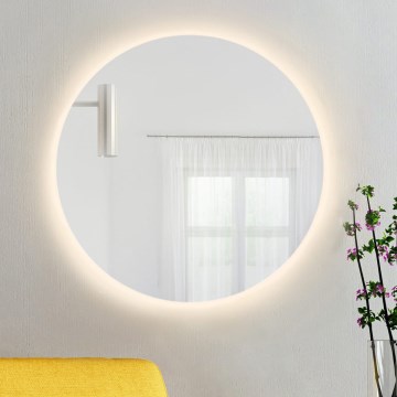 Baltica Design - BRIGHT LED háttérvilágítású fürdőszobai fali tükör LED/15W/230V 3000K átm. 80 cm IP65