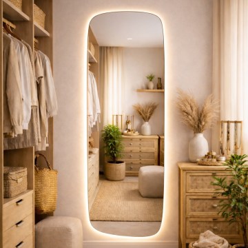 Baltica Design - LED Fürdőszobai falitükör világítással STONE CALM LED/15W/230V 4500K 155x50 cm IP65