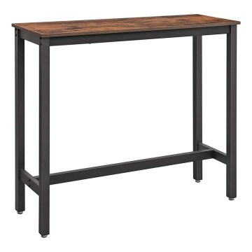 Bárasztal BARTIS barna/fekete