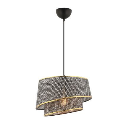 BARETTE függőlámpa kábellel 1xE27/60W/230V szürke/arany