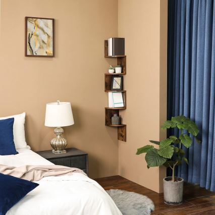 Barna SNAKE sarok fali polc