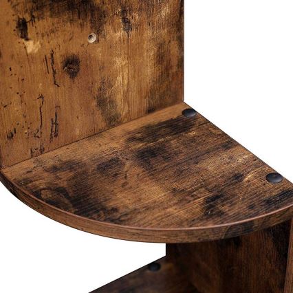 Barna SNAKE sarok fali polc