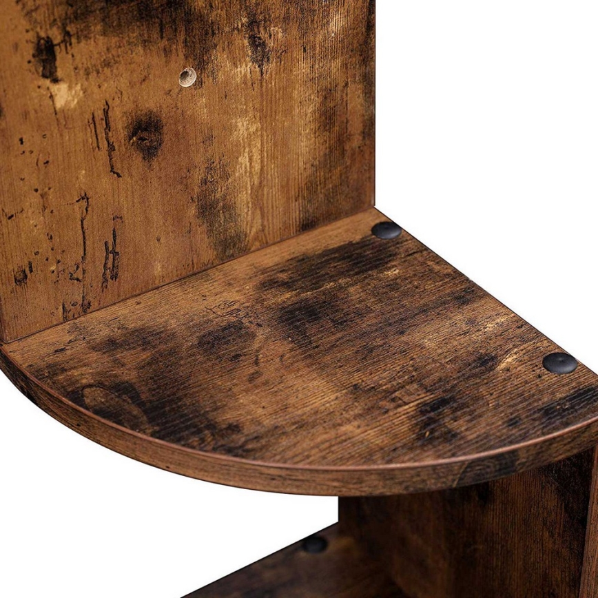 Barna SNAKE sarok fali polc