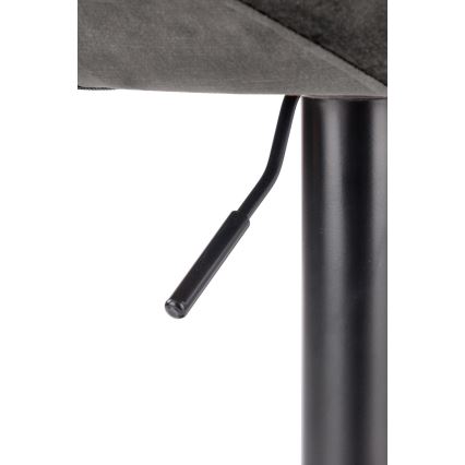 Bárszék 100x48 cm szürke/antracit