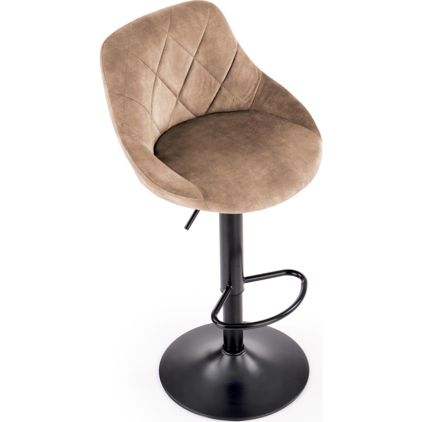 Bárszék 106x47 cm fekete/barna