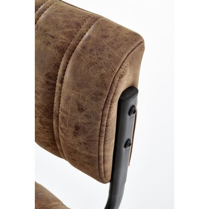 Bárszék 109x46 cm fekete/barna