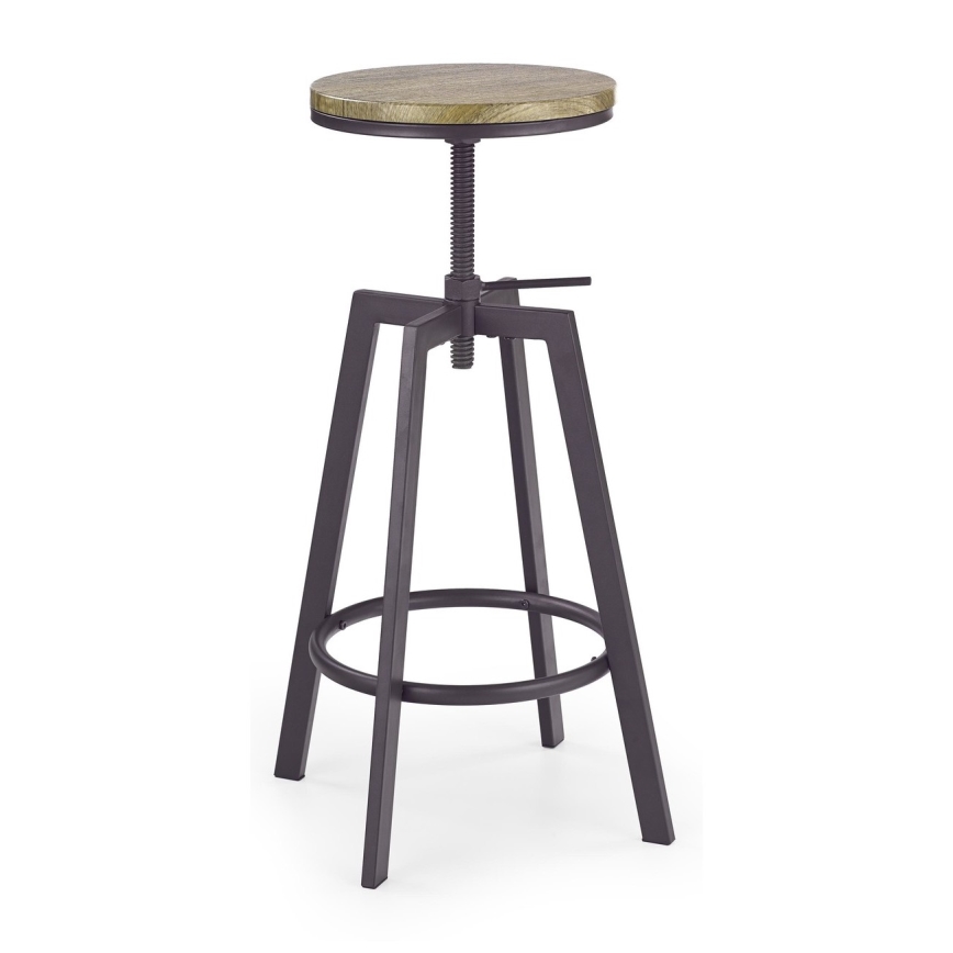 Bárszék 80x30 cm fekete