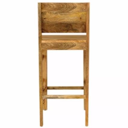 Bárszék HINA 105x45 cm tömör fa/mangó fa