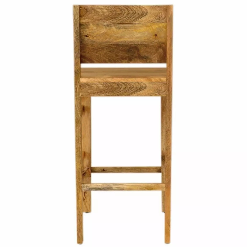 Bárszék HINA 105x45 cm tömör fa/mangó fa