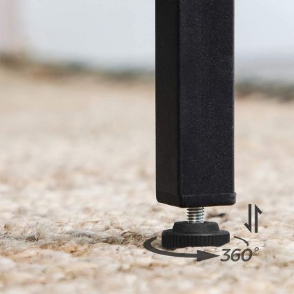 BARTIS bárasztal barna/fekete