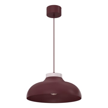 BASCA kábellel függesztett lámpa 1xE27/15W/230V bordó/krém