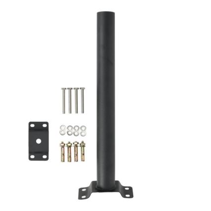 BASE szerelőkonzol kültéri világításhoz, Ø 48 mm, fekete