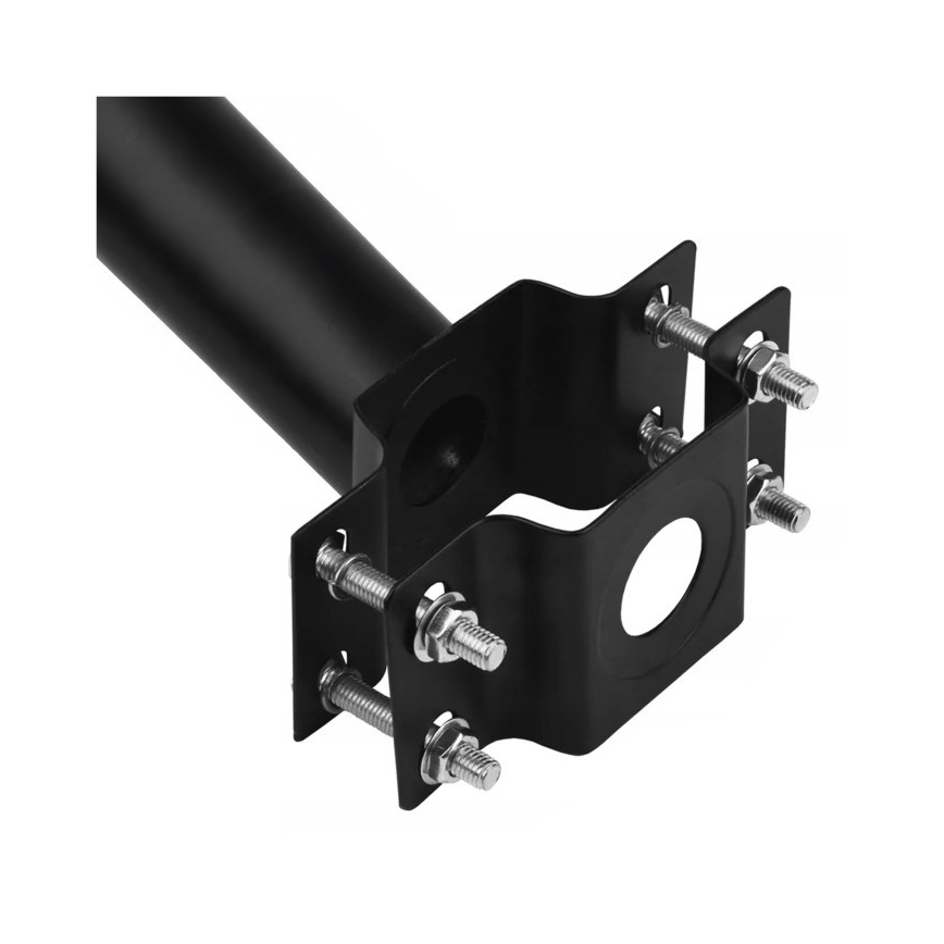 BASE szerelőkonzol kültéri világításhoz, Ø 48 mm, fekete