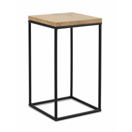 BASICLOFT virágtartó állvány 40x24 fekete/barna