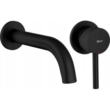 BAT-B0969 - LUNGO mosdócsaptelep rejtett beépítéshez, matt fekete