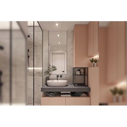 BAT-B0969 - LUNGO mosdócsaptelep rejtett beépítéshez, matt fekete