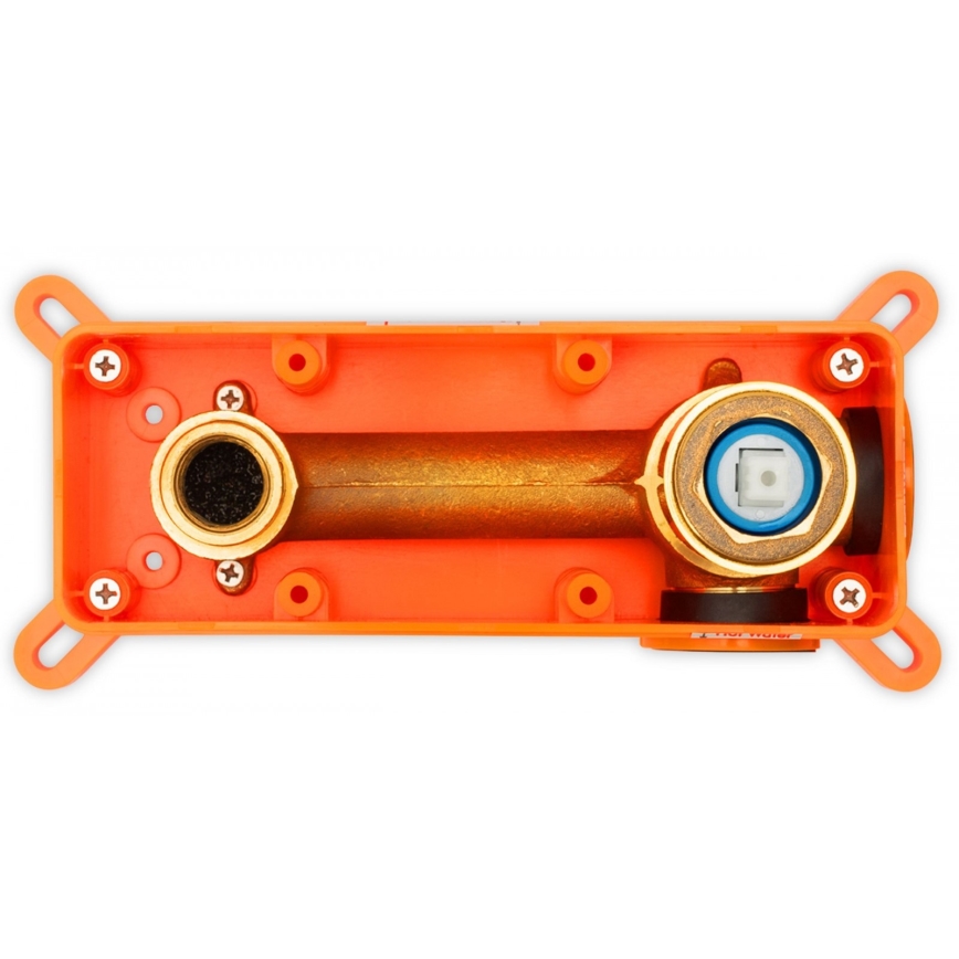 BAT-B0969 - LUNGO mosdócsaptelep rejtett beépítéshez, matt fekete