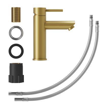 BATH DELUXE 28-017-03-70-02 - Mosdócsap RINGSTED 17,8 cm csiszolt réz