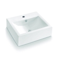 Bathco 0010 - BOLONIA ráültethető mosdó 51x45,5 cm porcelán/fehér