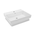 Bathco 0062 - Beépíthető mosdó FUNCHAL 55x45 cm porcelán/fehér