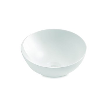 Bathco 4914 - DAKAR ráültethető mosdó Ø 30 cm porcelán/fehér