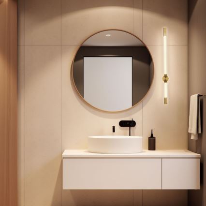 BATUTA LED fali lámpatest LED/14W/230V aranyszínű