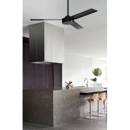 Lucci Air 213031 - Mennyezeti ventilátor LAGOON fekete