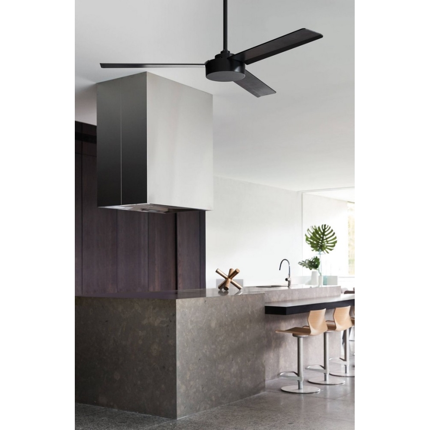 Lucci Air 213031 - Mennyezeti ventilátor LAGOON fekete