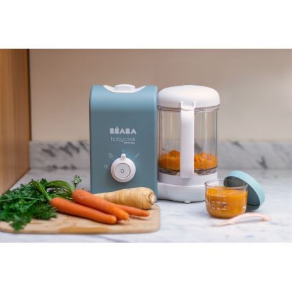 Beaba - 2 az 1-ben gőzölős főző BABYCOOK EXPRESS kék
