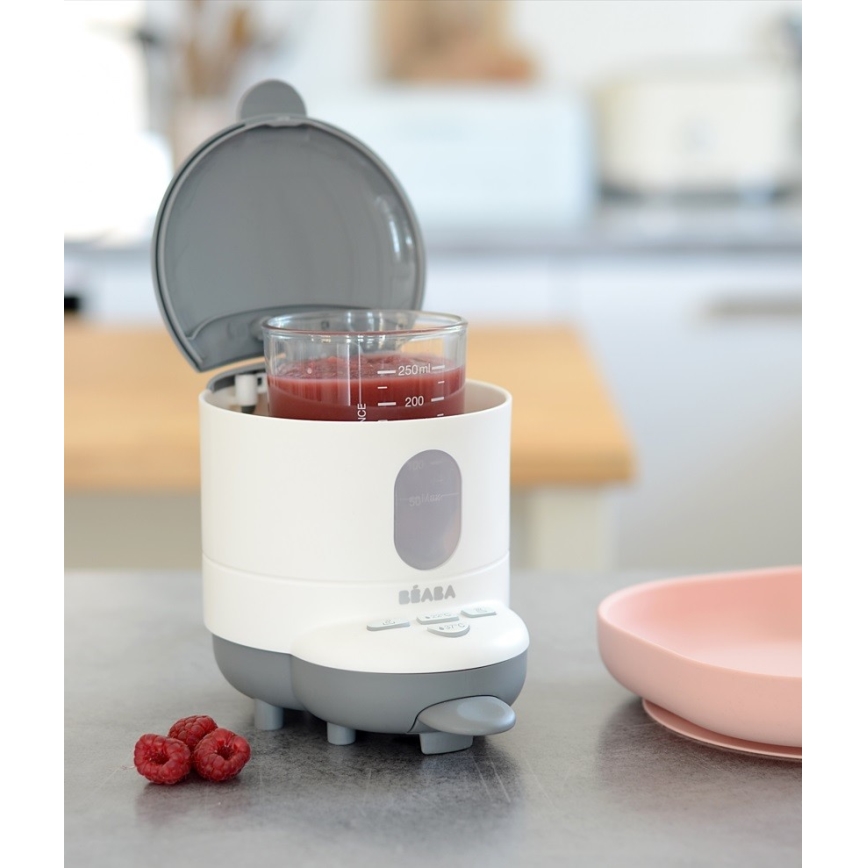 Beaba - BIB'EXPRESSO 2 az 1-ben cumisüveg melegítő, fehér