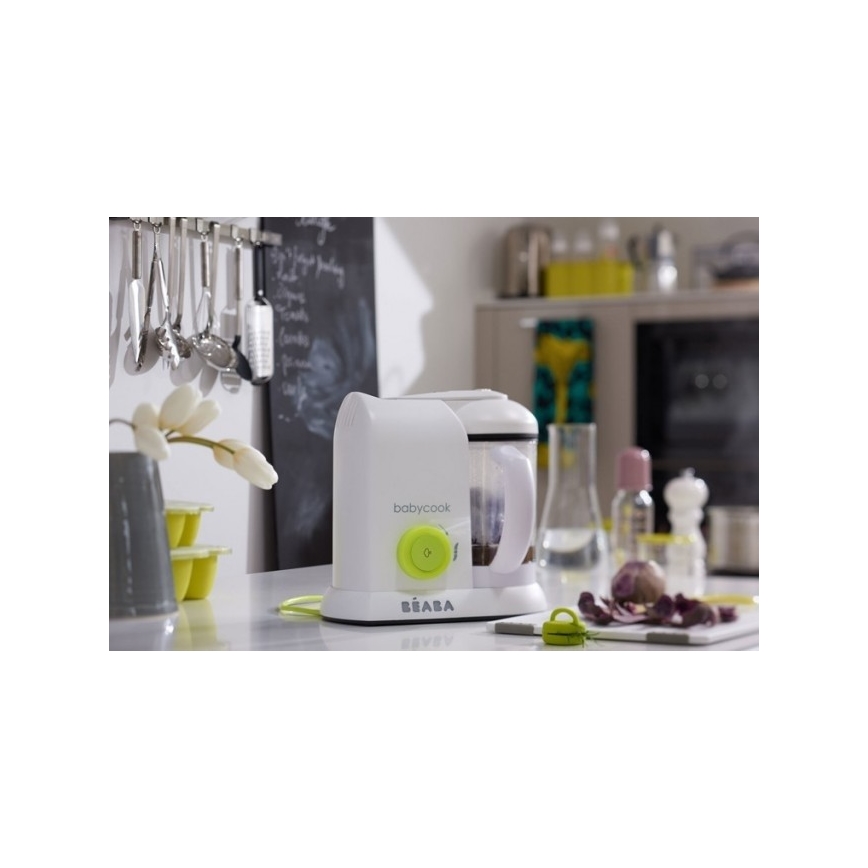 Beaba - Gőzfőző turmixgéppel BABYCOOK fehér