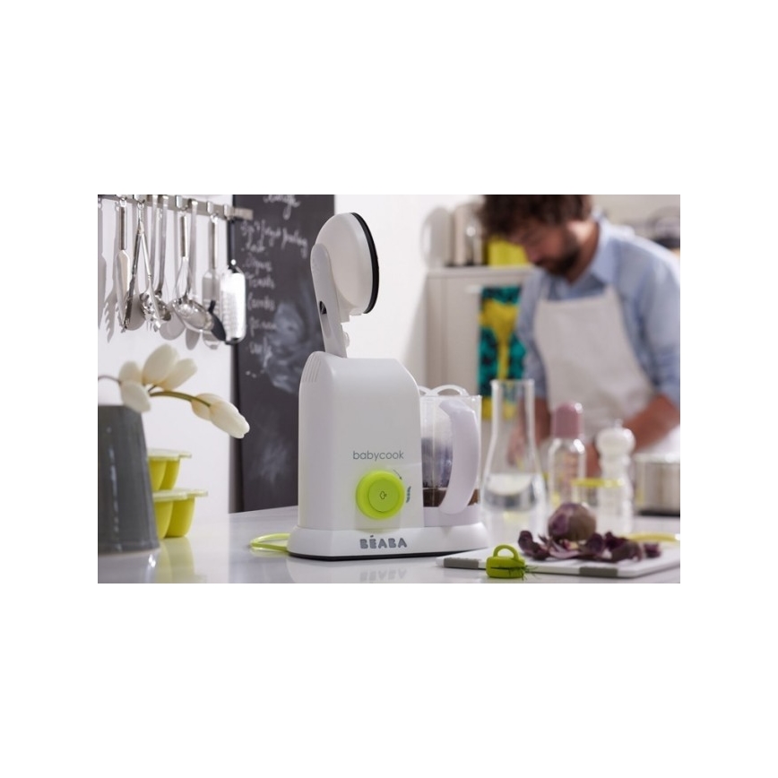 Beaba - Gőzfőző turmixgéppel BABYCOOK fehér