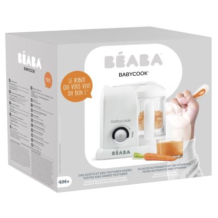 Beaba - Gőzfőző turmixgéppel BABYCOOK fehér
