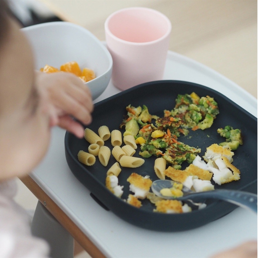 Beaba - Gyermek étkészlet Night blue 4 db