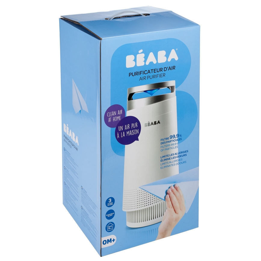 Beaba - Légtisztító kombinált szűrővel 120 m3/h 35W/230V/30-52 dB