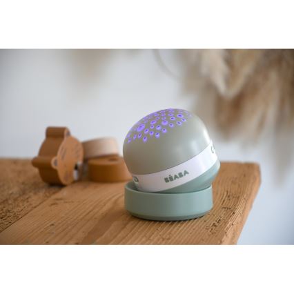 Beaba - PIXIE dallamos projektor USB/5V 1300 mAh, zöld