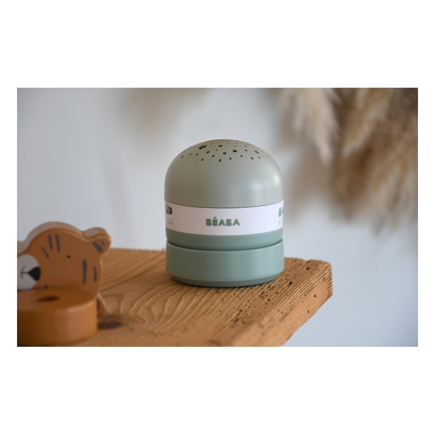Beaba - PIXIE dallamos projektor USB/5V 1300 mAh, zöld