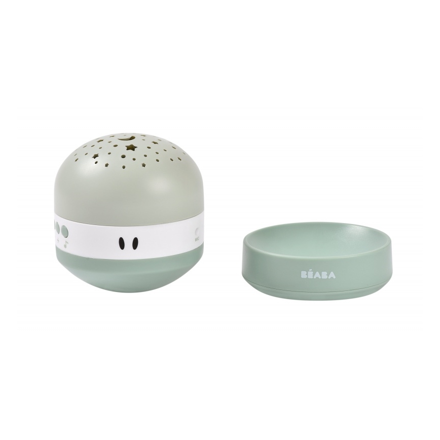 Beaba - PIXIE dallamos projektor USB/5V 1300 mAh, zöld