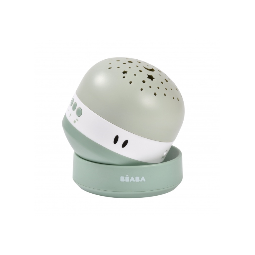 Beaba - PIXIE dallamos projektor USB/5V 1300 mAh, zöld