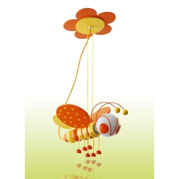 BEE gyerek függeszték 1xE27/60W narancs/sárga