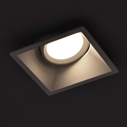 Beépíthető lámpa EYE 1xGU10/25W/230V négyzetes fehér