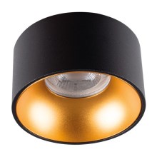 Beépíthető lámpa MINI RITI 1xGU10/25W/230V fekete/arany
