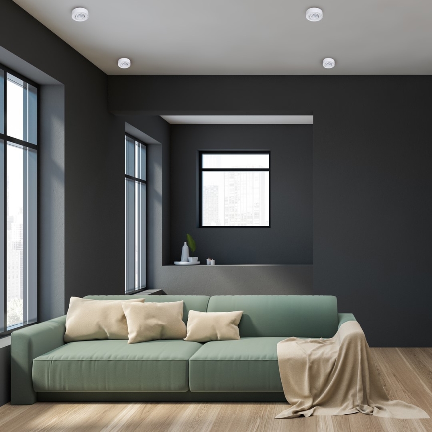 Beépíthető spotlámpa NUSA 1xGU5,3/MR16/50W/12V kerek fehér