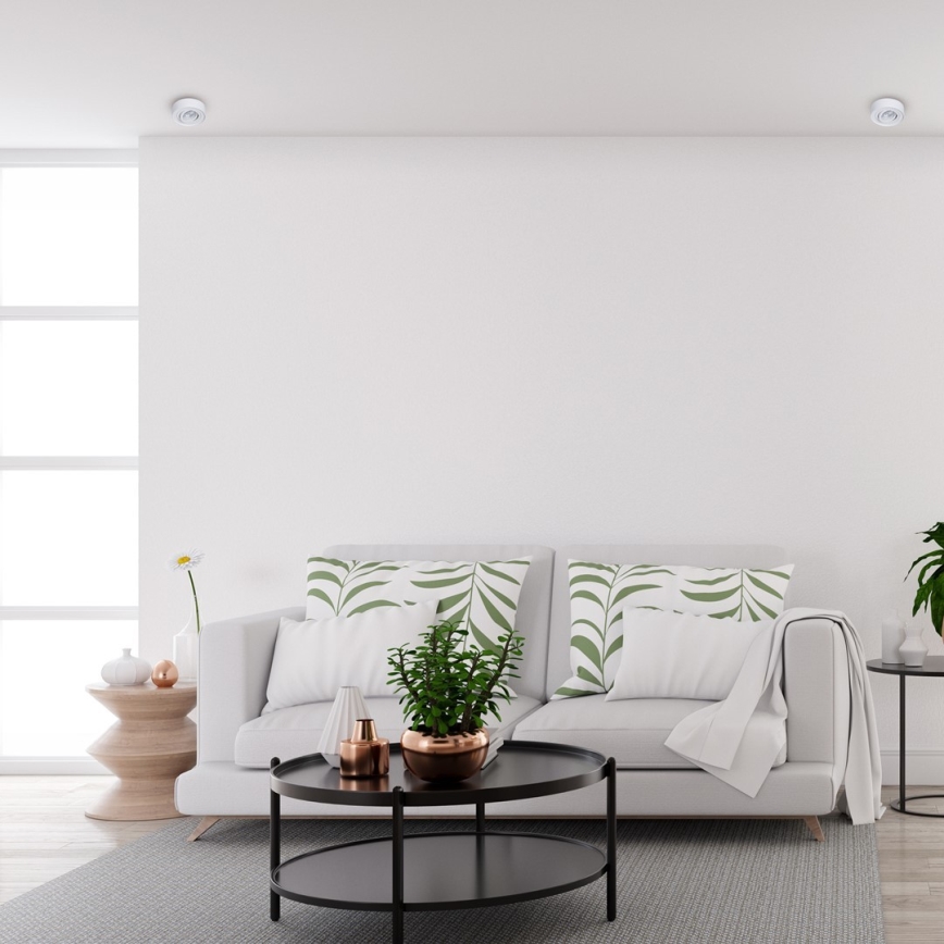 Beépíthető spotlámpa NUSA 1xGU5,3/MR16/50W/12V kerek fehér