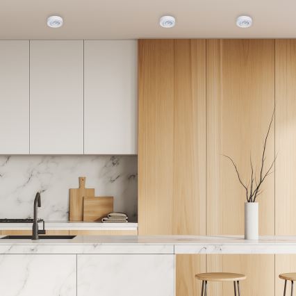 Beépíthető spotlámpa NUSA 1xGU5,3/MR16/50W/12V kerek fehér