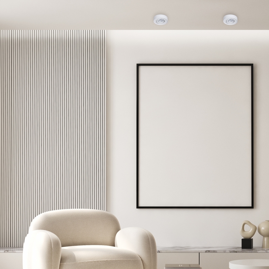 Beépíthető spotlámpa NUSA 1xGU5,3/MR16/50W/12V kerek fehér