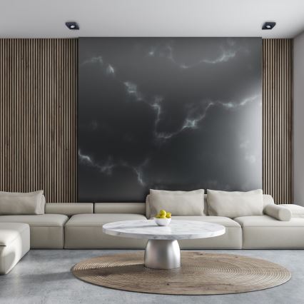 Beépíthető spotlámpa NUSA 1xGU5,3/MR16/50W/12V szögletes fekete