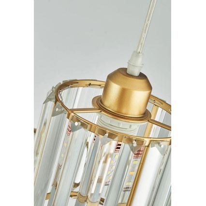 BELLA kábeles függőlámpa 3xE27/40W/230V, arany