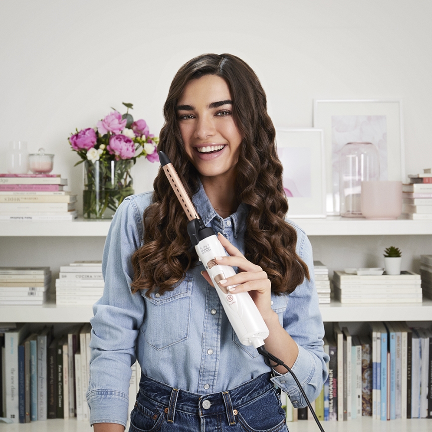 Bellissima 11726 - Forrólevegős hajkefe 5 az 1-ben MY PRO 1000W/230V fehér/rózsaarany