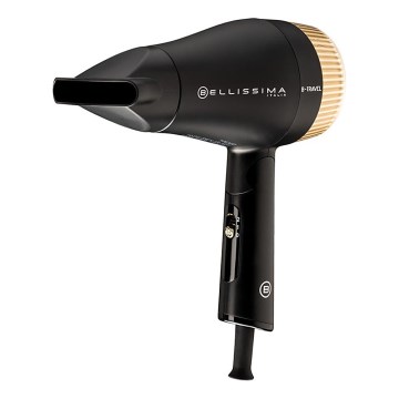 Bellissima 11872 - Utazó hajszárító B-TRAVEL 1400W/230V fekete/arany